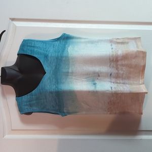 Multicolor sleeveless shirt